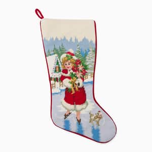 Ice Skater Girl Stocking