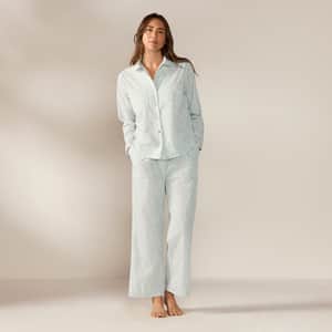 Women's Isla Organic Cotton Long Sleeve Pajama Set