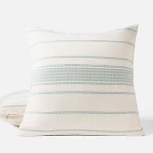 Rippled Stripe Organic Sham