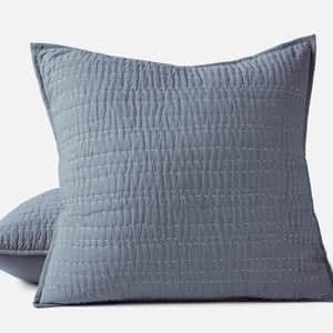 Channel Handstitched Organic Sham
