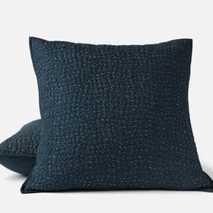 Pebbled Handstitched Organic Sham