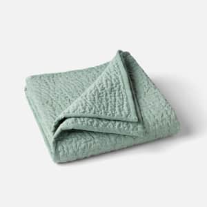 Pebbled Handstitched Organic Toddler Quilt