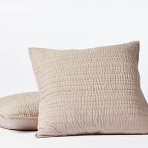 Channel Handstitched Organic Sham