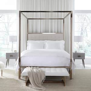 SFERRA Giza 45 Sateen Fitted Sheet