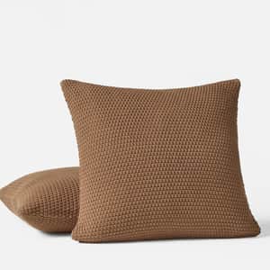 Avalon Organic Knit Decorative Pillow Cover