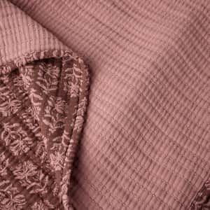 Mirada Organic Matelasse Coverlet