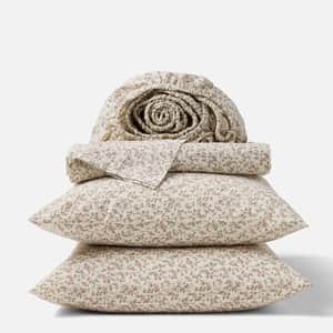 Organic Print Percale Sheet Set