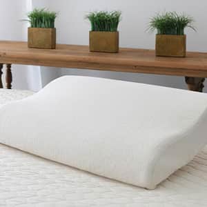 Savvy Rest Organic Latex Contour Pillow