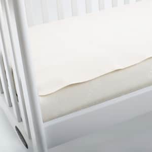 Naturepedic Waterproof Organic Cotton Crib Mattress Pad - Flat