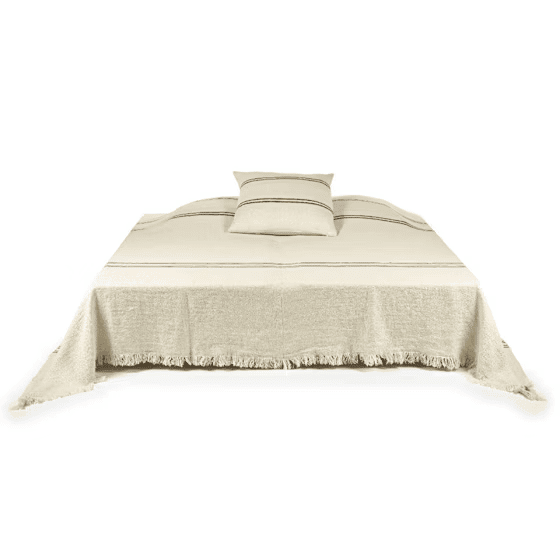 Libeco Auburn Linen Coverlet