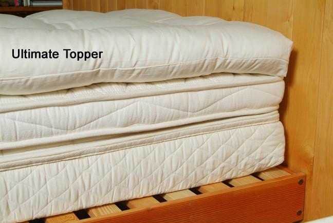 Certified Organic Quilted Topper image