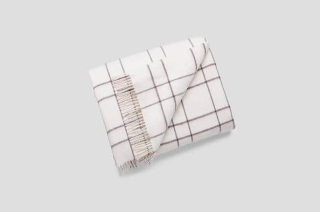 Pinstripe Plaid Throw image