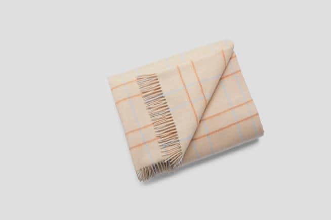 Pinstripe Plaid Throw image