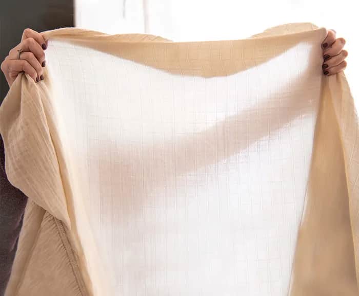 Naturepedic Organic Breathable Muslin Crib Sheet image