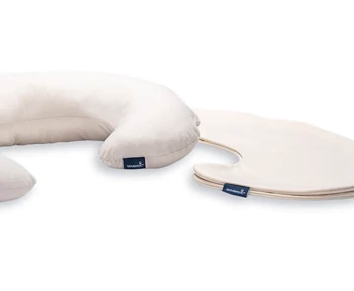 Naturepedic Nursing Pillow with Waterproof Cover image