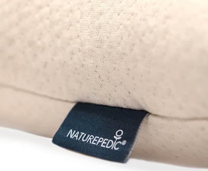 Naturepedic Organic Cotton and Latex Travel Pillow image