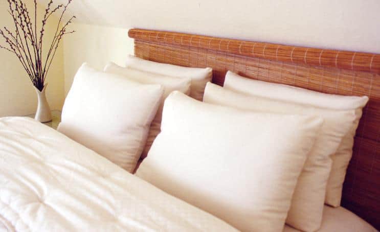 All-Natural Wool-Filled Bed Pillows image