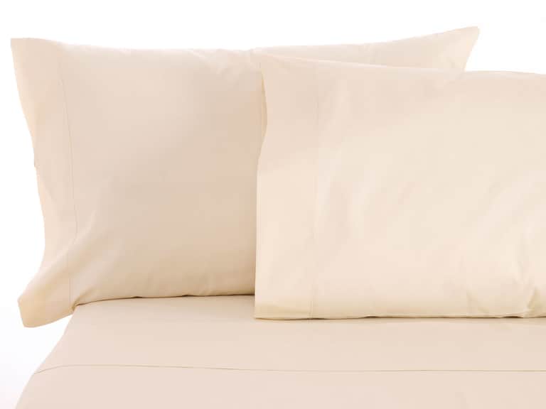 Sleep and Beyond 100% Organic Cotton Sateen Sheet Set image