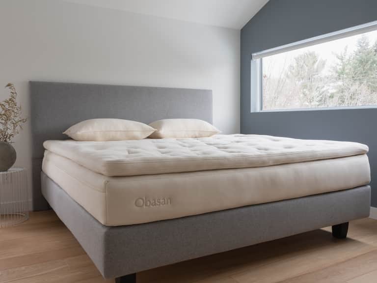 Obasan Classic 8-Inch Organic Dunlop Latex Mattress - Thumbnail 2