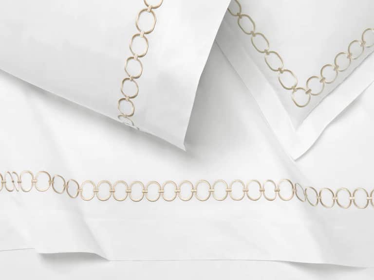 Sferra Catena Bedding Collection - Pillowcases and Shams