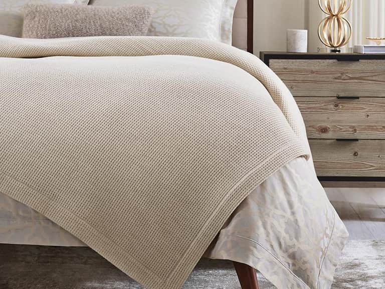 Sferra Talida Merino Wool Blanket