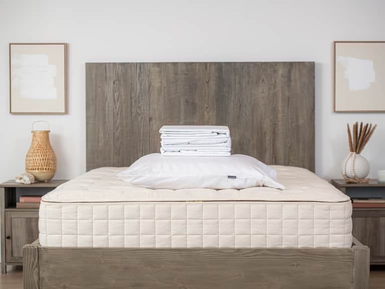 Naturepedic Organic Cotton Sateen Sheet Sets image