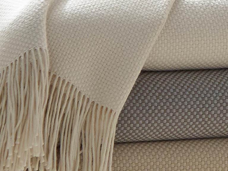Sferra Bristol Cotton and Alpaca Throw Blanket