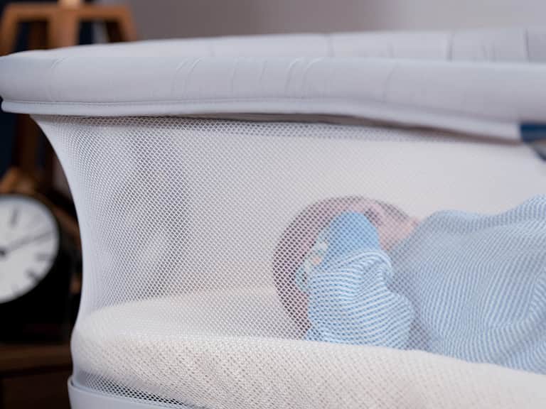 Naturepedic Organic Breathable Bassinet Mattress for Halo Bassinets