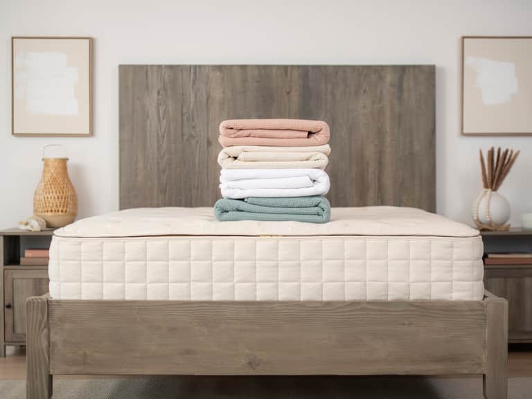 Naturepedic Organic Cotton Waffle Blanket