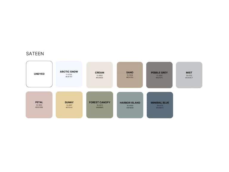 Naturepedic Organic Cotton Sateen Duvet Cover image