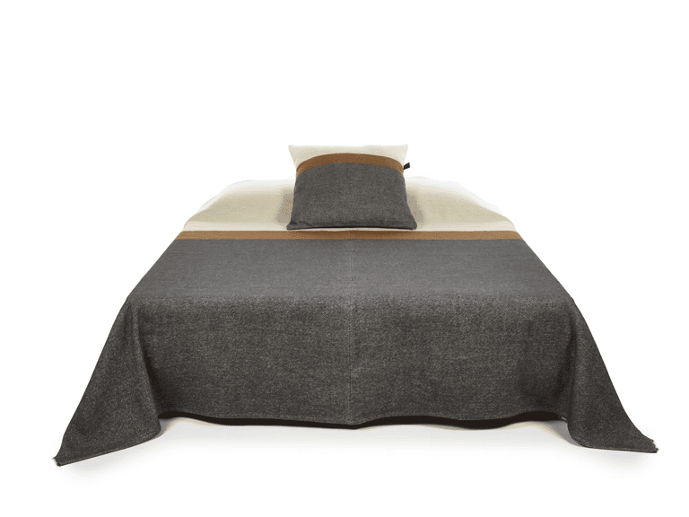 Libeco Nash Linen and Wool Coverlet