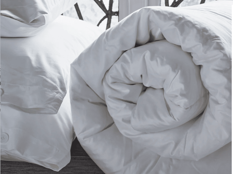 Gingerlily Silk Filled Half and Half Comforter