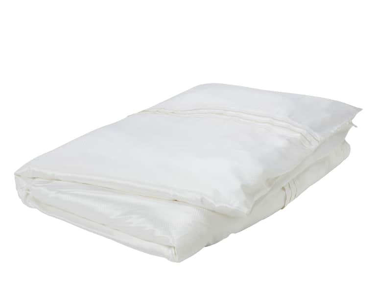 GingerLily Eva White Silk Duvet Cover