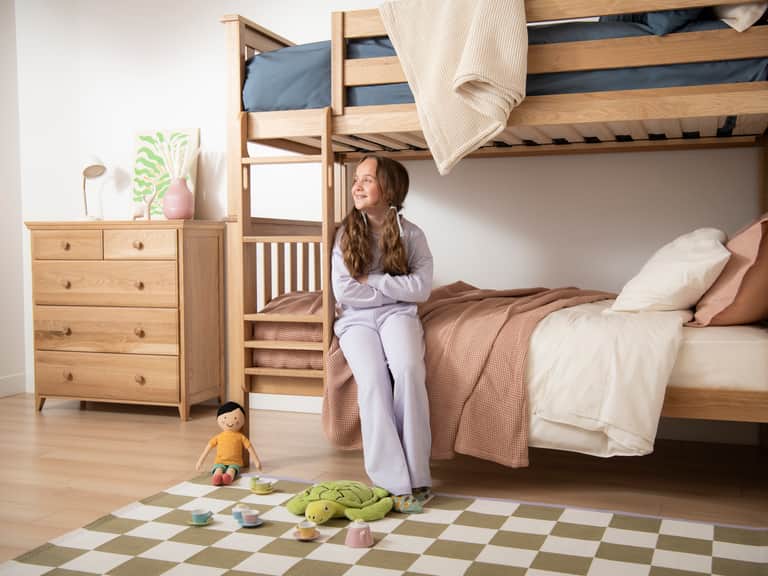 Naturepedic Savona  FSC&reg; Certified Oak Kids Bed/Bunk Bed image