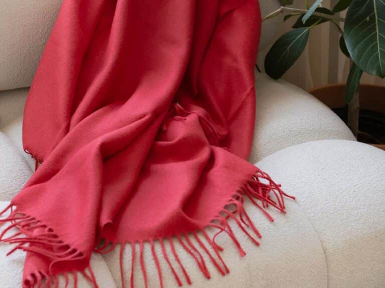 St Geneve Alfie Baby Alpaca Throw