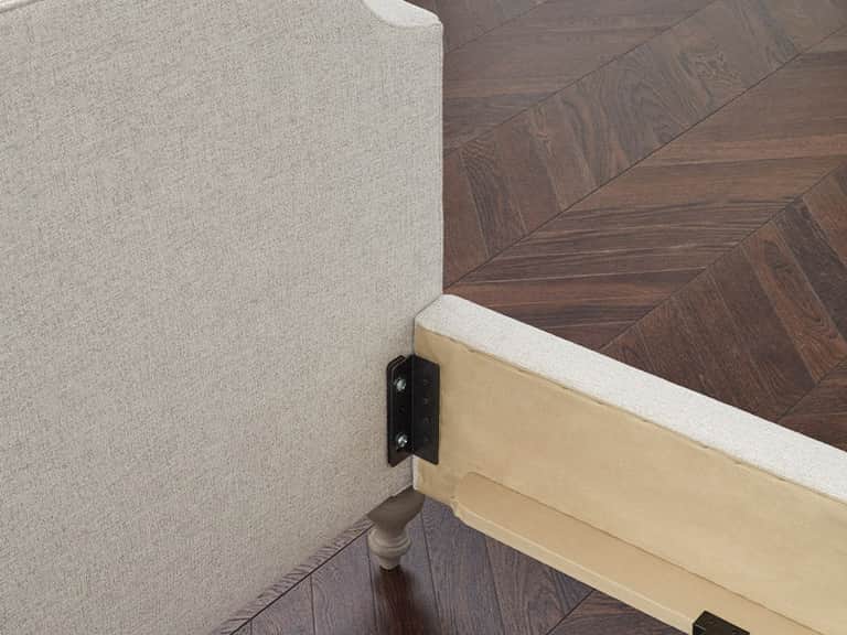 Ashville Upholstered Bed with Footboard image