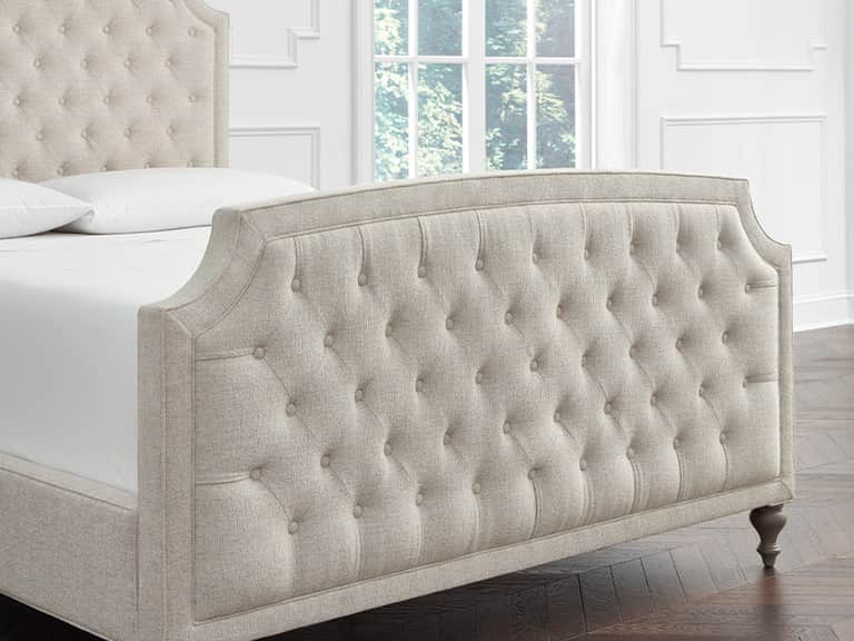 Ashville Upholstered Bed with Footboard image