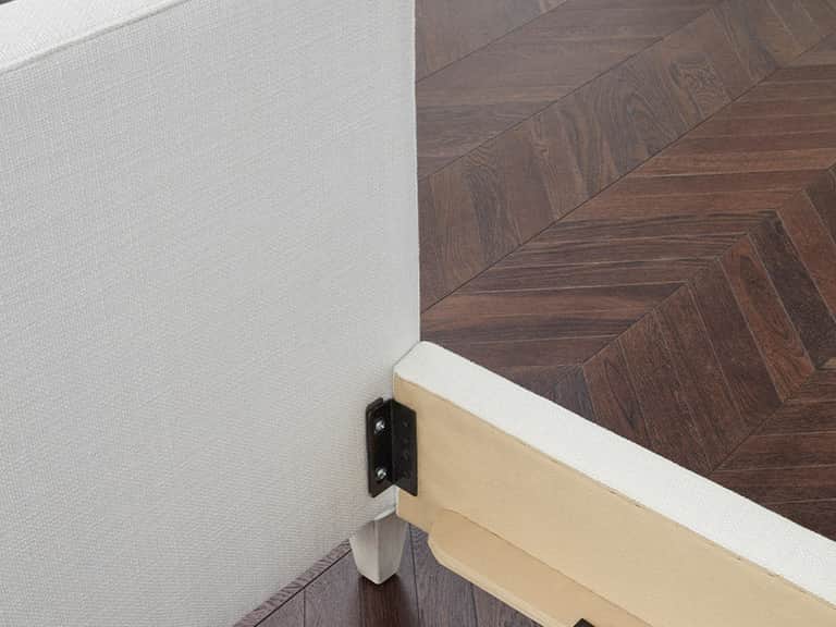 Carolina Upholstered Bed with Footboard image