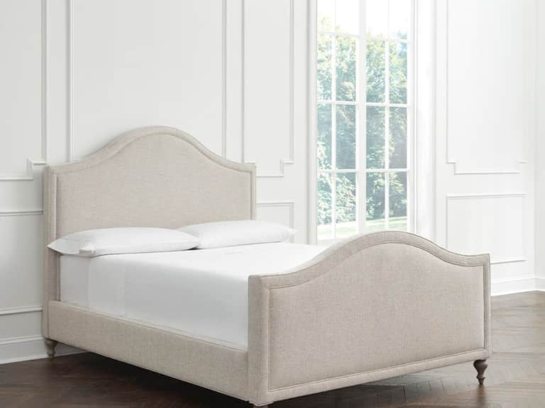 Charlotte Upholstered Bed with Footboard image