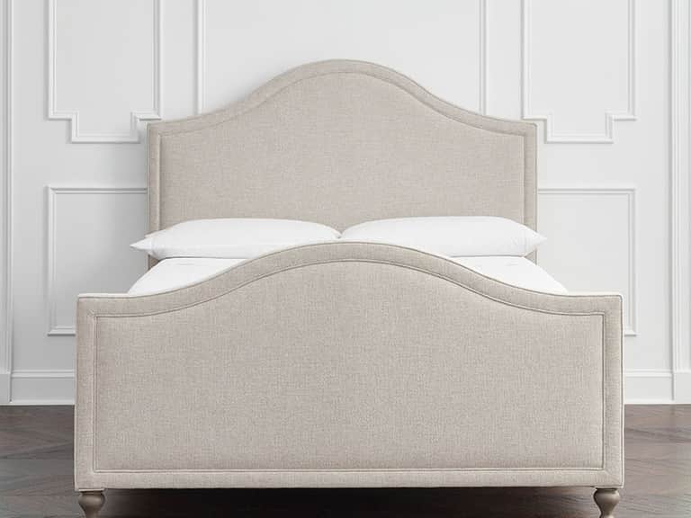 Charlotte Upholstered Bed with Footboard image