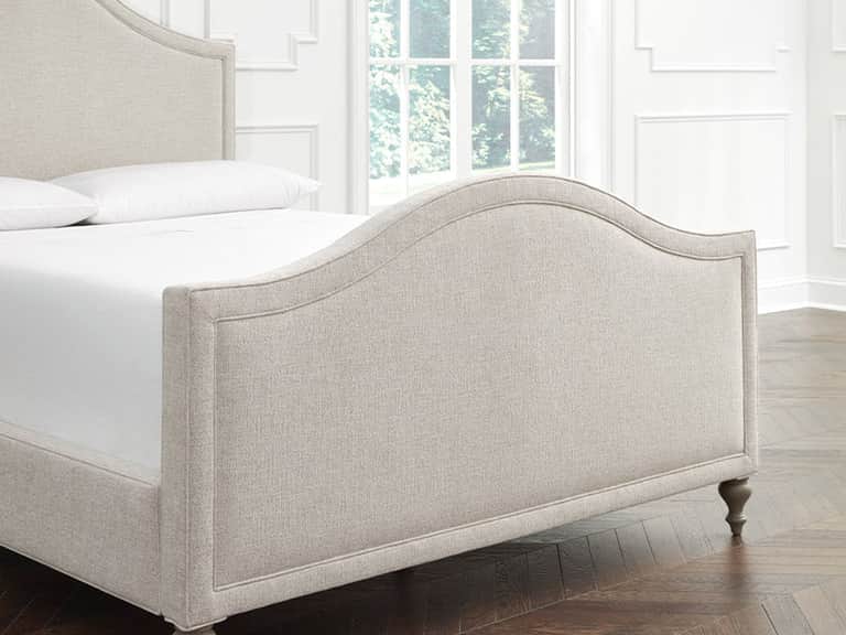 Charlotte Upholstered Bed with Footboard image