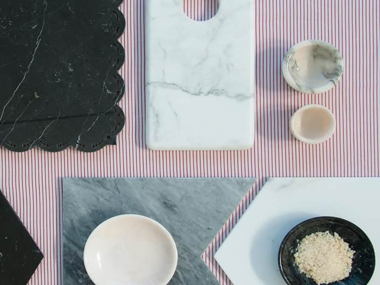 Fiammetta V Italian Marble Fruit Bowl image