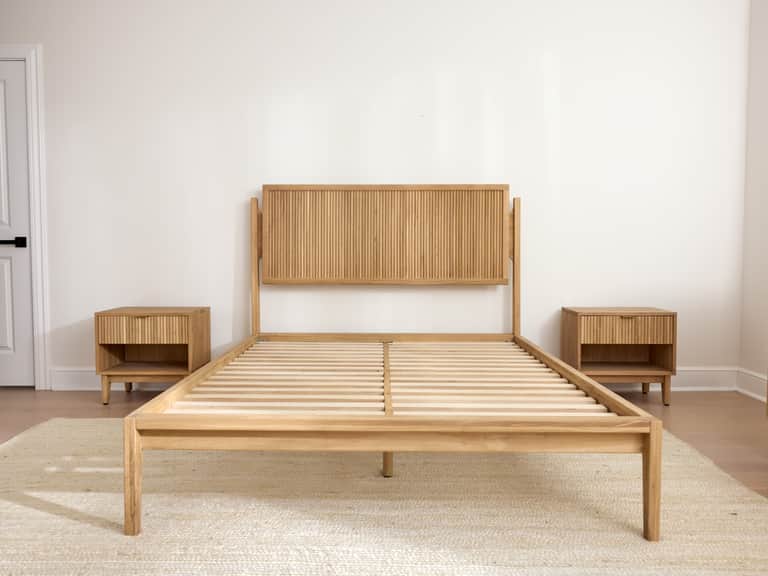 Naturepedic Adelano FSC-Certified White Oak Bed Frame image