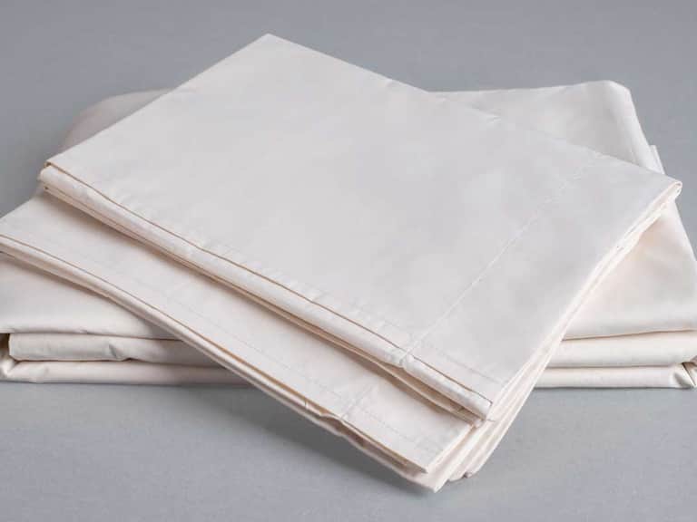 Sleep and Beyond Organic Cotton Percale Duvet Cover Set image