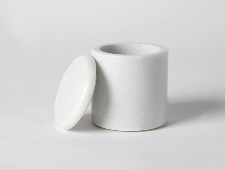 Velina Marble Storage Jar image