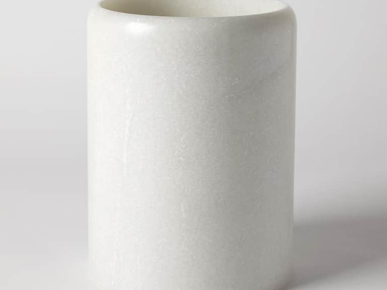 Velina Marble Waste Basket image