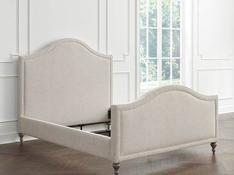 Charlotte Upholstered Bed with Footboard image