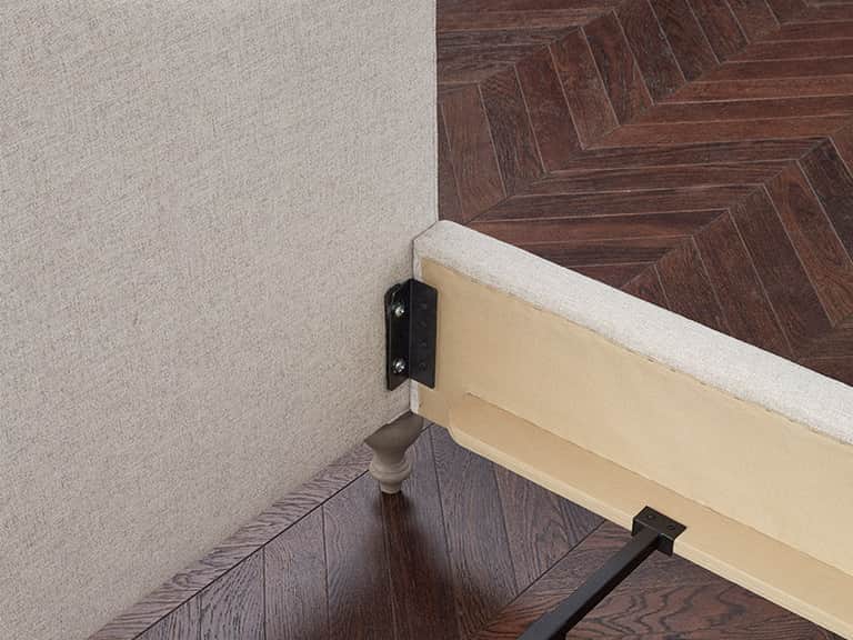 Charlotte Upholstered Bed with Footboard image