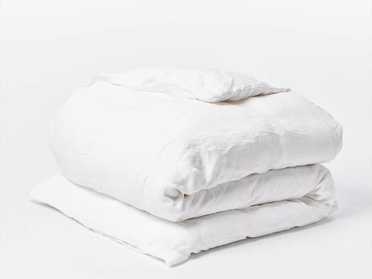 Organic Relaxed Linen Duvet Cover image
