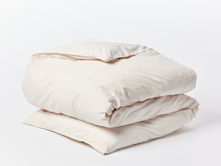 Organic Crinkled Percale&trade; Duvet Cover image